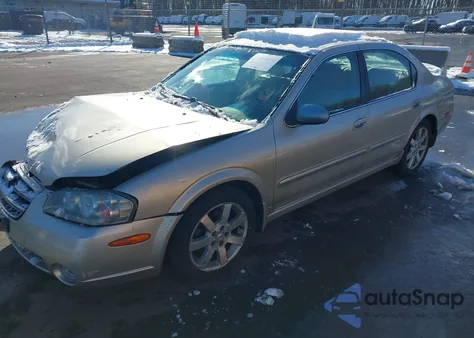 2002 Nissan Maxima Gle z USA, uszkodzony, nr VIN JN1DA31A32T001574